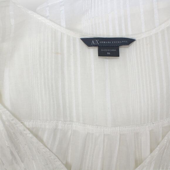 XL WeTheFree A/X Blouse Tunic Caftan Coverup Checker Floral Dye - Picture 10 of 15